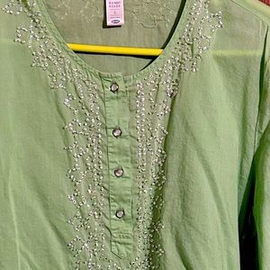 Old Navy long sleeve top w/bling